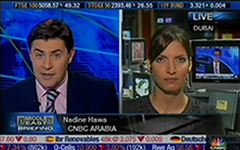Nadine Hawa CNBC Dubai talks to Ross Westgate